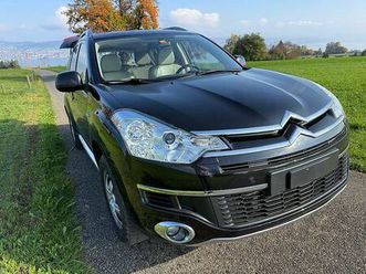 citroën c-crosser 2.2 hdi exclusive schwarz beiges interieur canton zurich - tutti.ch