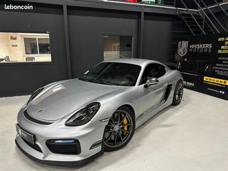 porsche cayman ( 981 ) gt4 clubsport 3.8 385ch bvm6 / sieges 918 / arceau / pccb / pas de malus / garantie 12mois