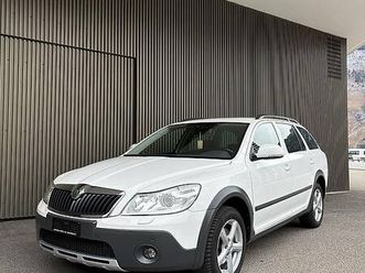 skoda octavia scout 2.0tdi dsg 4x4 canton grisons - tutti.ch