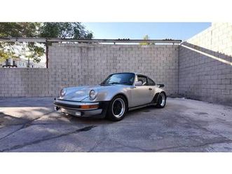 1977 porsche 930 turbo carrera - silver/ lobster