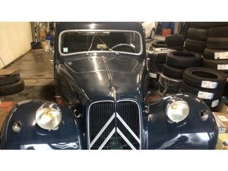 1957 citroen traction avant bleu foncé manuel conduite à...