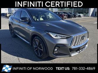 certified 2025 infiniti qx55 luxe