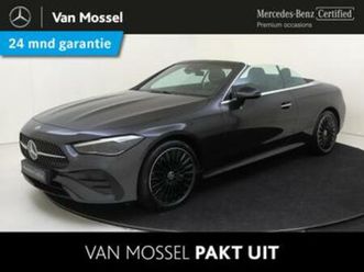 mercedes-benz cle cabriolet 200 amg line burmester / memory — mercedes-benz — marktplaats