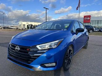 2024 nissan versa sr! heated seats ! carplay ! climate control!