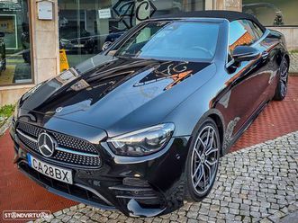 mercedes-benz e 220 d cabrio 9g-tronic amg line