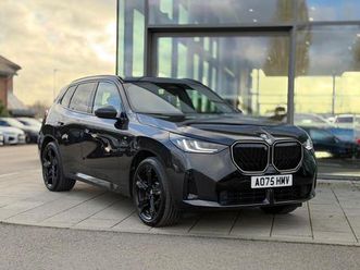 bmw x3 20d xdrive m sport 2.0 5dr
