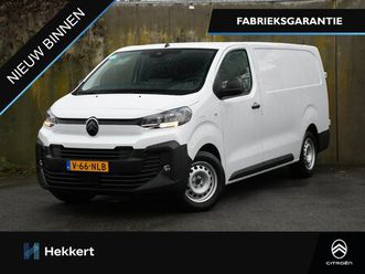 citroën ë-jumpy - l3h1 75 kwh 136pk automaat dode hoek | pdc + cam. | dab | navi | apple-carplay | cruise.c