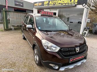 dacia lodgy stepway 1.5 dci eco2 110cv gps radar de recul, clim bv6 ◊