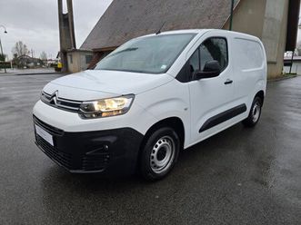 citroen berlingo hdi 100 3 places gps carplay faible kilométrage 10825 ht
