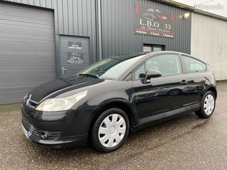 citroen c4 coupé / 1.6 - 110 ch / faible km / ct ok