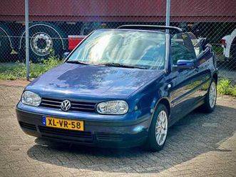 volkswagen golf cabriolet 1.8 trendline, xl-vr-58