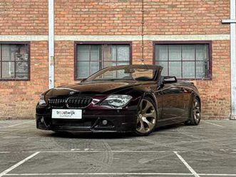 bmw 650i cabriolet 4,8 v8 série 6 367 ch 2006
