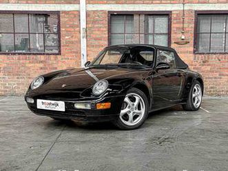 porsche 911 carrera 3.6 993 285 ch cabriolet 1997