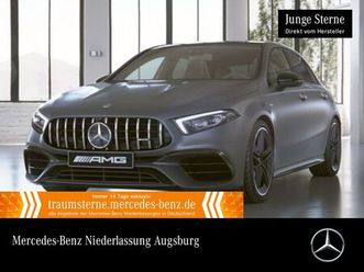 mercedes-benz a 45 4m amg night/perfsitze/pano/burmest/leder