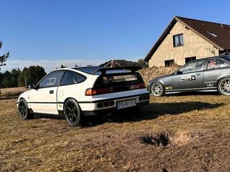 honda crx ed9 track day kjs superoes, d16a9, klatka lpm, lsd mfactory gorzów wielkopolski • olx.pl