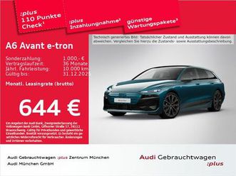 audi a6 avant e-tron qu. s line edition one pano/luft