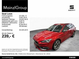 seat leon st 1.4 e-hybrid dsg fr navi shz kamera acc