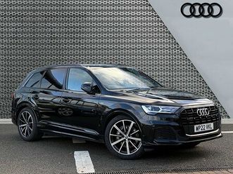 audi q7 suv black edition 55 tfsi quattro tiptronic