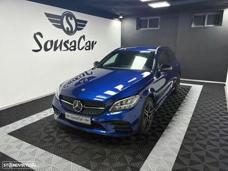 mercedes-benz c 180 d station 9g-tronic amg line