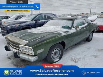 1973 plymouth satellite