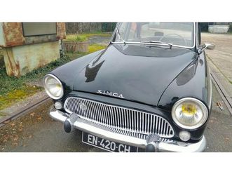 1962 simca aronde noir manuel, 4 vitesses conduite à gauc...
