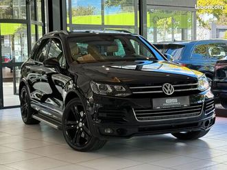 volkswagen touareg 4.2 v8 tdi 4motion 340ch - bva - 2ème main - historique d'entretien complet - toit ouvrant - sièges chauffants - 125000km