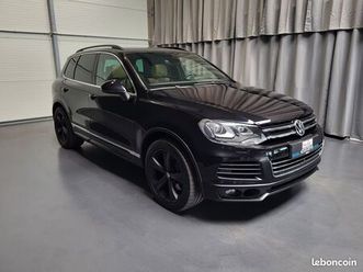 volkswagen touareg 4.2 v8 tdi r-line 340ch - bva - toit ouvrant - historique d'entretien complet - volant chauffant - 149000km