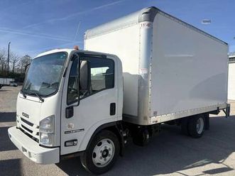 2022 isuzu npr hd 16 box + liftgate ! low miles!!