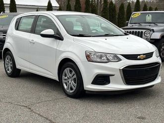 used 2018 chevrolet sonic lt