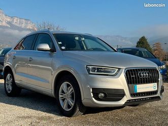 audi q3 2.0l tfsi 170 cv ambition luxe quattro s-tronic 7 2eme main garantie 6 mois