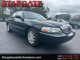 2008 lincoln town car 4dr sdn signature limited