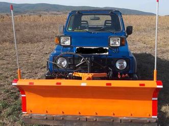 suzuki samurai sj winterdienstfahrzeug schneepflug/schneeschild