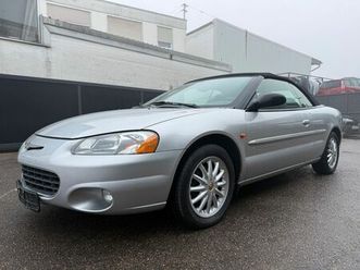 chrysler sebring cabrio 2.7 lx 2. hand scheckheft history