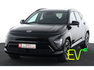 hyundai kona shine 64 kwh shine 64 kwh + a/t + gps + carplay + leder + camera + pdc + cruise(acc) + alu