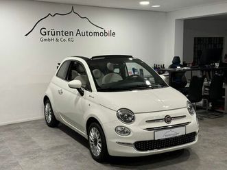 fiat 500 sondermodell dolcevita tempomat carplay