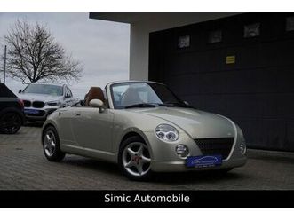 daihatsu copen 1.3-16v anniversary cabrio klima+leder+alu