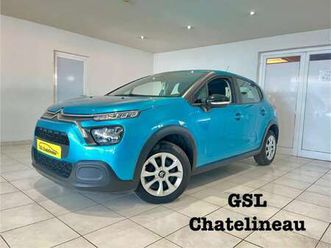 1.2i 82cv live 2021 bleu 58053km airco/capteur