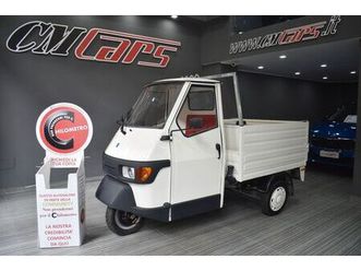 piaggio ape 50 cassone alto +accessori unici