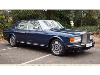 1988 rolls royce silver spirit bleu automatique, 3 vitess...