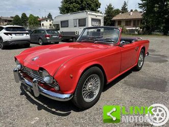 triumph tr4 cabrio asi targa oro
