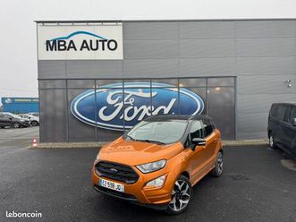 ford ecosport (2) 1.0 ecoboost 125 st line noir/tiger