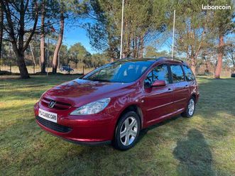 peugeot 307 sw 2.0 140 ch boite auto en 7 places - version rare - gros entretien fait - ct ok