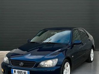 lexus is200 pack sport, boîte manuelle