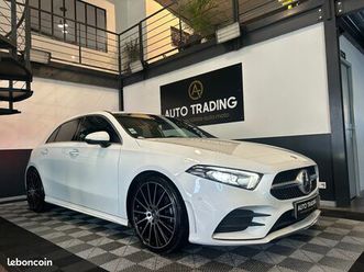 mercedes classe a 180 d 7g-dct amg line, 2018, grand ecran, lumiere int, carplay, jantes 19 amg, pack son, 146000 kms