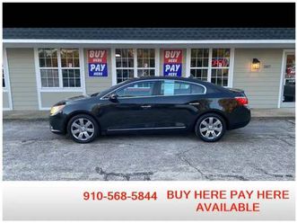 2013 buick lacrosse( $1500.00 down payment )