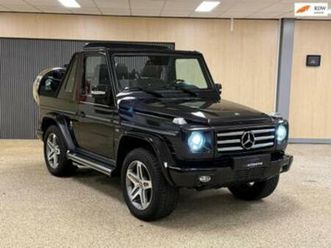 mercedes-benz g 500 cabriolet uniek! dealer onderhouden. — mercedes-benz — marktplaats