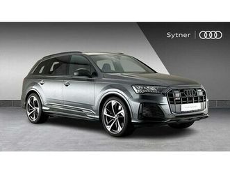 audi sq7 suv black edition tfsi quattro tiptronic