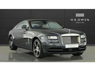 2016 rolls-royce wraith 6.6 black badge