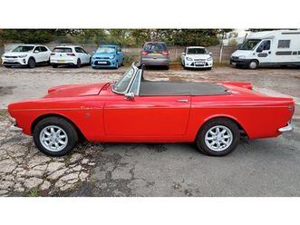 1966 sunbeam tiger rouge manuel, 4 vitesses conduite à dr...