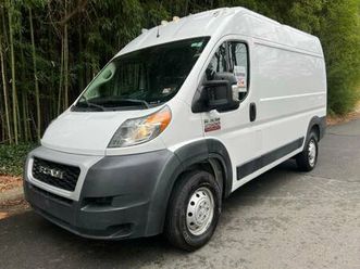 2019 ram promaster cargo van - financing available!